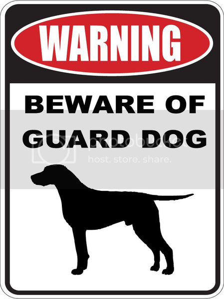 9"X12" WARNING BEWARE OF GUARD DOG   DALMATION   dog lover aluminum novelty street sign.