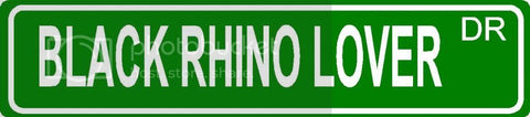BLACK WIDOW  LOVER Green 4" x 18" ALUMINUM animal novelty street sign great for indoor or outdoor long term use.