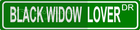 BLACKBIRD LOVER Green 4" x 18" ALUMINUM animal novelty street sign great for indoor or outdoor long term use.