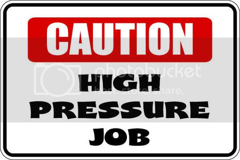 9"x12" Aluminum  high pressure job funny  parking sign for indoors or outdoors